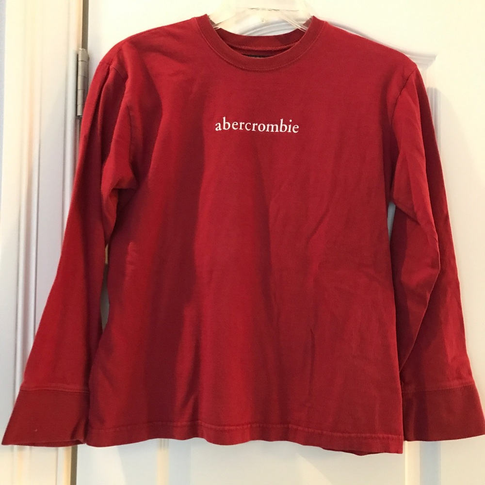 Sparkly letters Abercrombie long sleeve shirt